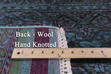 Khorjin Full Pile Overdyed Hand Knotted Wool Rug - 5' 9" X 8' 2" - Golden Nile