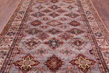 Super Kazak Hand Knotted Wool Rug - 6' 10" X 10' 5" - Golden Nile