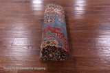 Blue Super Kazak Hand Knotted Wool Rug - 5' 6" X 8' 2" - Golden Nile
