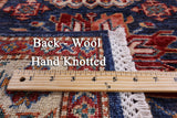 Super Kazak Handmade Wool Rug - 2' 6" X 4' 0" - Golden Nile