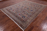 Peshawar Hand Knotted Wool Rug - 8' 2" X 9' 10" - Golden Nile