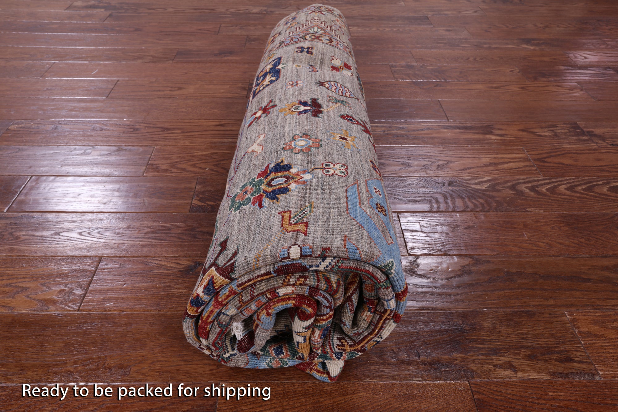 Peshawar Hand Knotted Wool Rug - 6' 10" X 9' 7" - Golden Nile