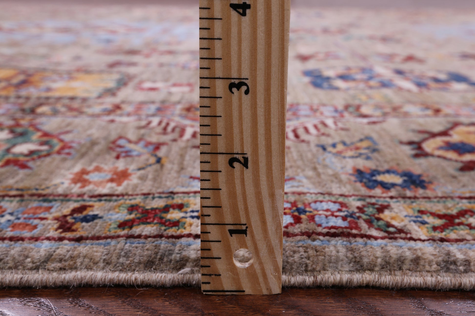 Peshawar Hand Knotted Wool Rug - 6' 10" X 9' 7" - Golden Nile