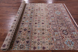 Khorjin Persian Gabbeh Hand Knotted Wool Rug - 6' 11" X 9' 7" - Golden Nile