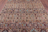Khorjin Persian Gabbeh Hand Knotted Wool Rug - 6' 11" X 9' 7" - Golden Nile