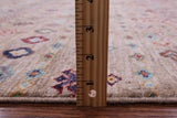 Khorjin Persian Gabbeh Hand Knotted Wool Rug - 6' 11" X 9' 7" - Golden Nile