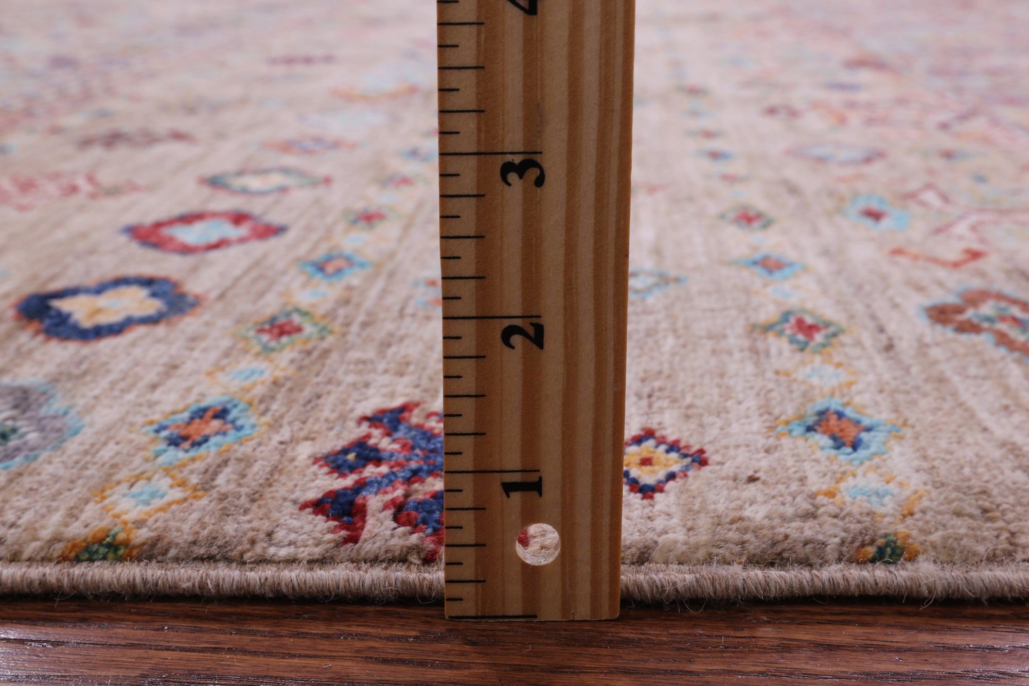Khorjin Persian Gabbeh Hand Knotted Wool Rug - 6' 11" X 9' 7" - Golden Nile