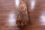 Abstract Modern Handmade Wool & Silk Rug - 8' 2" X 9' 10" - Golden Nile