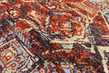 Abstract Modern Handmade Wool & Silk Rug - 8' 2" X 9' 10" - Golden Nile