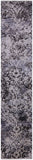 Abstract Modern Handmade Wool & Silk Runner Rug - 2' 10" X 14' 0" - Golden Nile