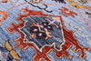 Persian Fine Serapi Handmade Wool Rug - 5' 11" X 8' 9" - Golden Nile