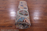 Turkmen Ersari Hand Knotted Wool Rug - 8' 4" X 10' 10" - Golden Nile