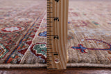 Tribal Persian Gabbeh Hand Knotted Wool Rug - 6' 10" X 9' 9" - Golden Nile