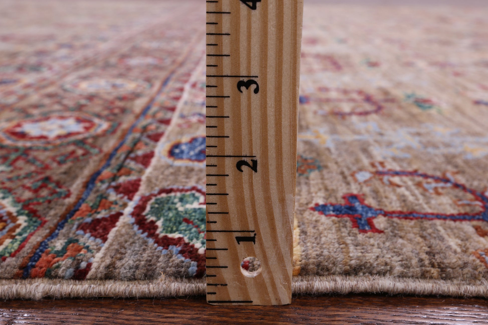 Tribal Persian Gabbeh Hand Knotted Wool Rug - 6' 10" X 9' 9" - Golden Nile
