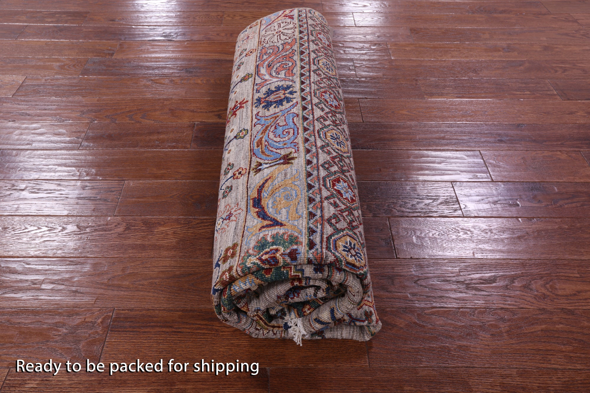 Khorjin Persian Gabbeh Hand Knotted Wool Rug - 6' 8" X 10' 0" - Golden Nile