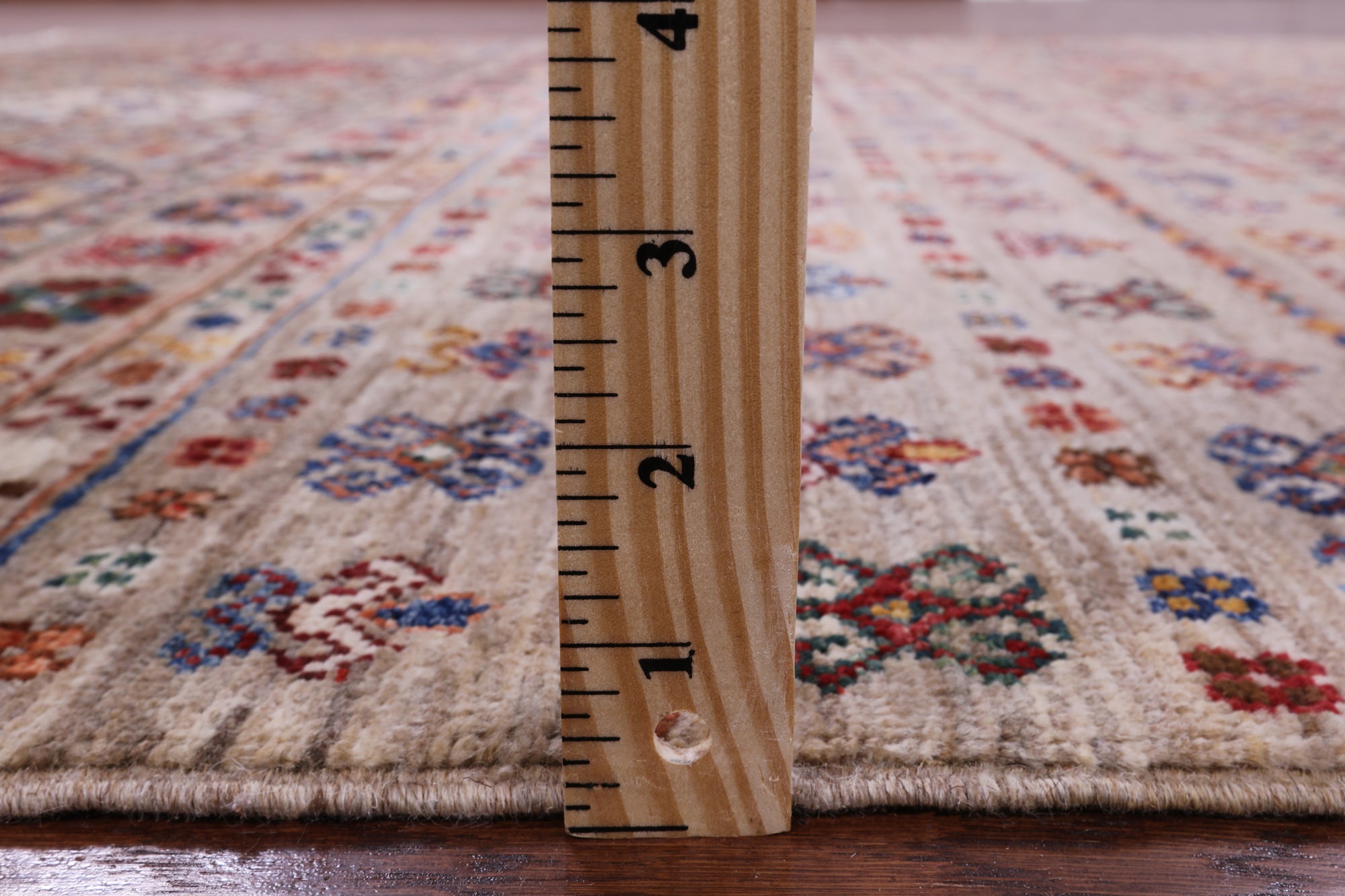 Khorjin Persian Gabbeh Handmade Wool Rug - 5' 9" X 8' 2" - Golden Nile