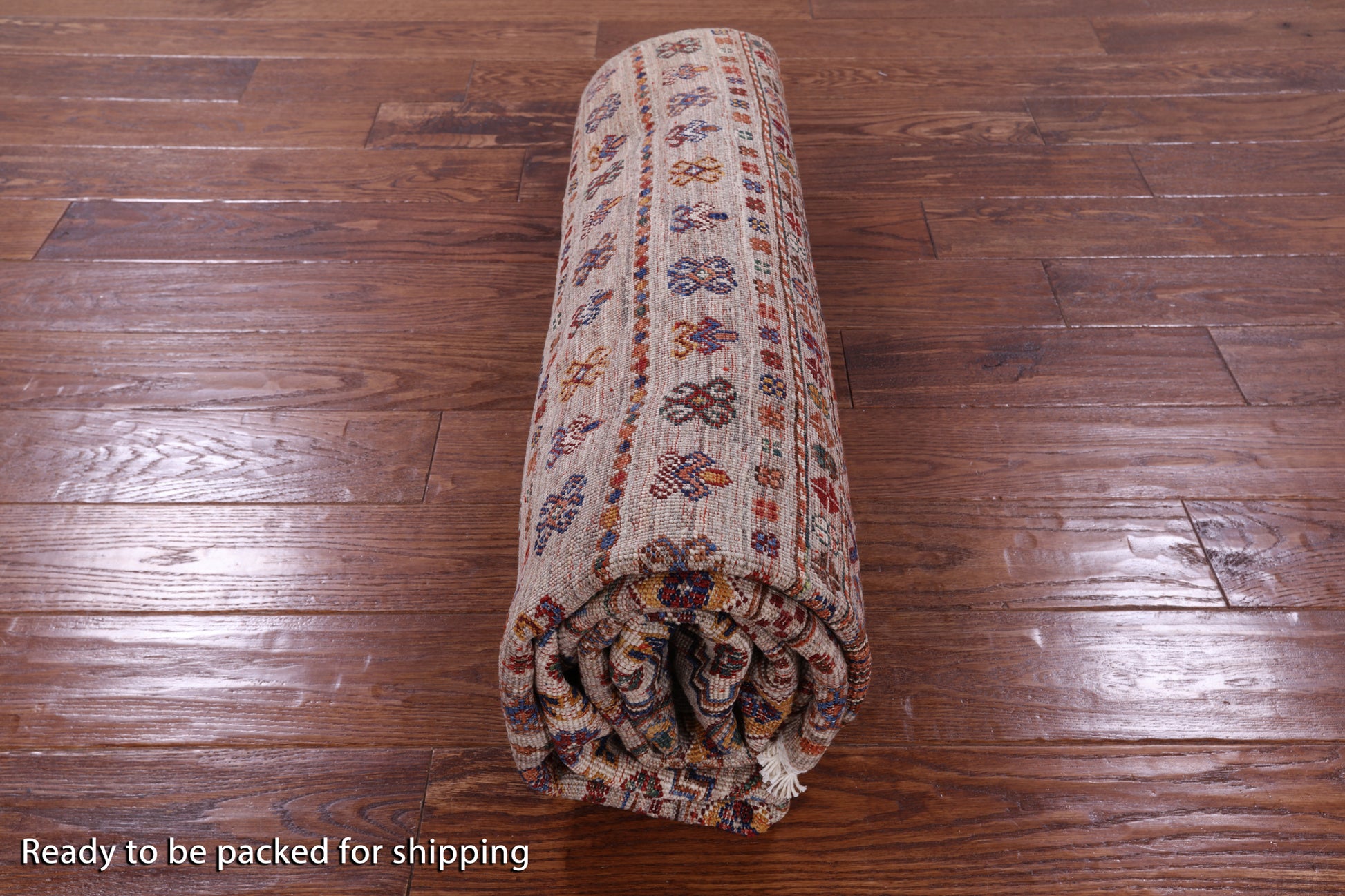 Khorjin Persian Gabbeh Handmade Wool Rug - 5' 9" X 8' 2" - Golden Nile