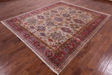 Super Kazak Handmade Wool Rug - 8' 0" X 9' 4" - Golden Nile