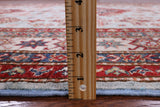 Blue Super Kazak Hand Knotted Wool Rug - 5' 8" X 8' 0" - Golden Nile