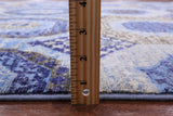 Geometric Persian Mamluk Hand Knotted Wool Rug - 5' 7" X 8' 2" - Golden Nile