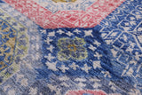 Geometric Persian Mamluk Hand Knotted Wool Rug - 5' 7" X 7' 9" - Golden Nile