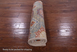 Geometric Persian Mamluk Hand Knotted Wool Runner Rug - 2' 8" X 9' 9" - Golden Nile