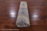 Geometric Persian Mamluk Handmade Wool Rug - 8' 0" X 9' 10" - Golden Nile