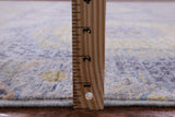 Geometric Persian Mamluk Handmade Wool Rug - 8' 0" X 9' 10" - Golden Nile