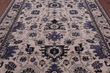 Ivory Persian Fine Serapi Handmade Wool Rug - 8' 0" X 9' 10" - Golden Nile