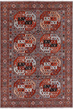Turkmen Ersari Hand Knotted Wool Rug - 6' 2" X 8' 11" - Golden Nile