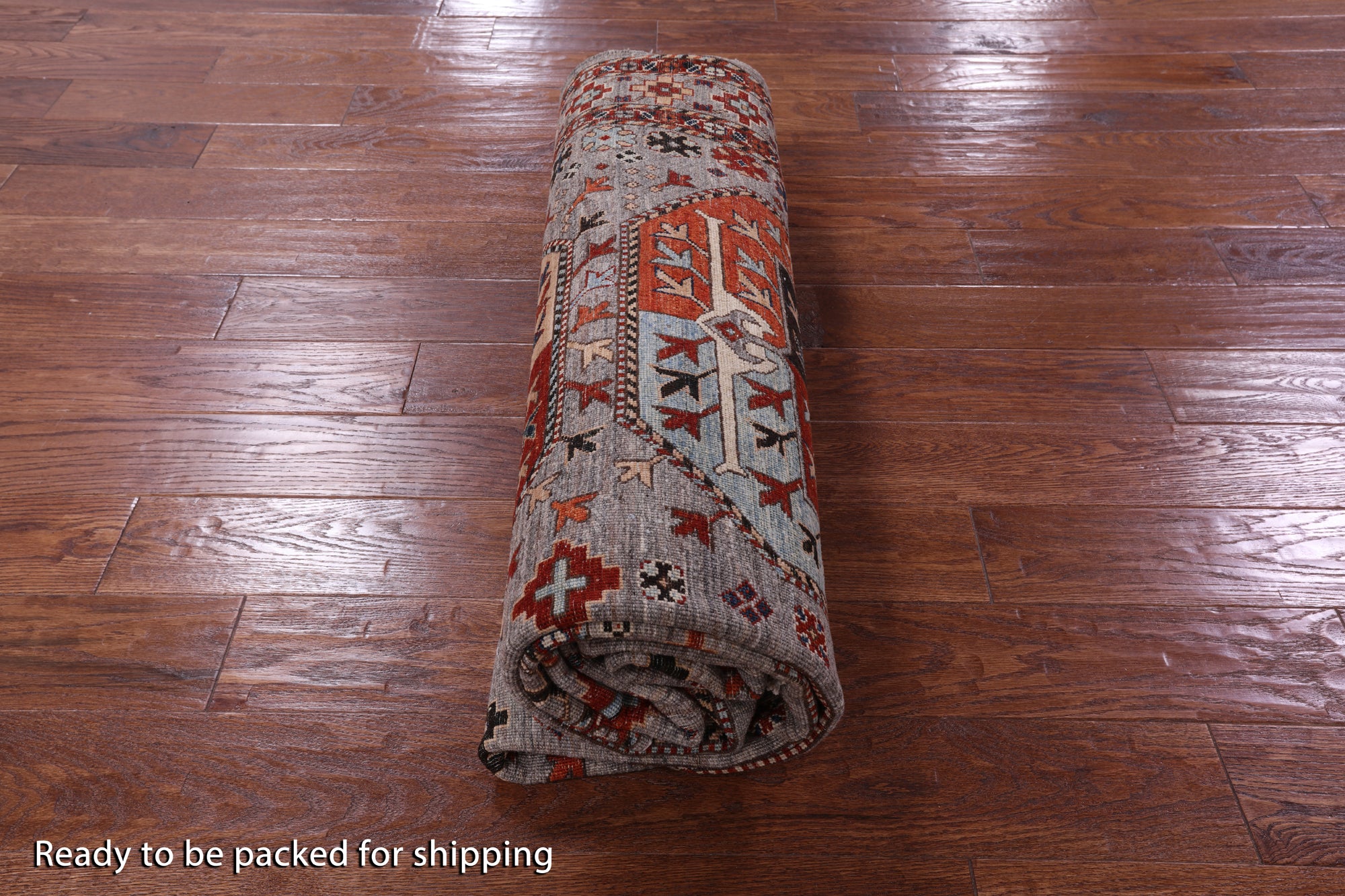 Turkmen Ersari Hand Knotted Wool Rug - 6' 2" X 8' 11" - Golden Nile