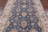 Grey Peshawar Handmade Wool Rug - 6' 4" X 9' 8" - Golden Nile