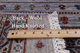 Khorjin Persian Gabbeh Hand Knotted Wool Rug - 2' 8" X 4' 1" - Golden Nile