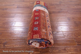 Tribal Persian Gabbeh Hand Knotted Wool Rug - 6' 7" X 9' 7" - Golden Nile