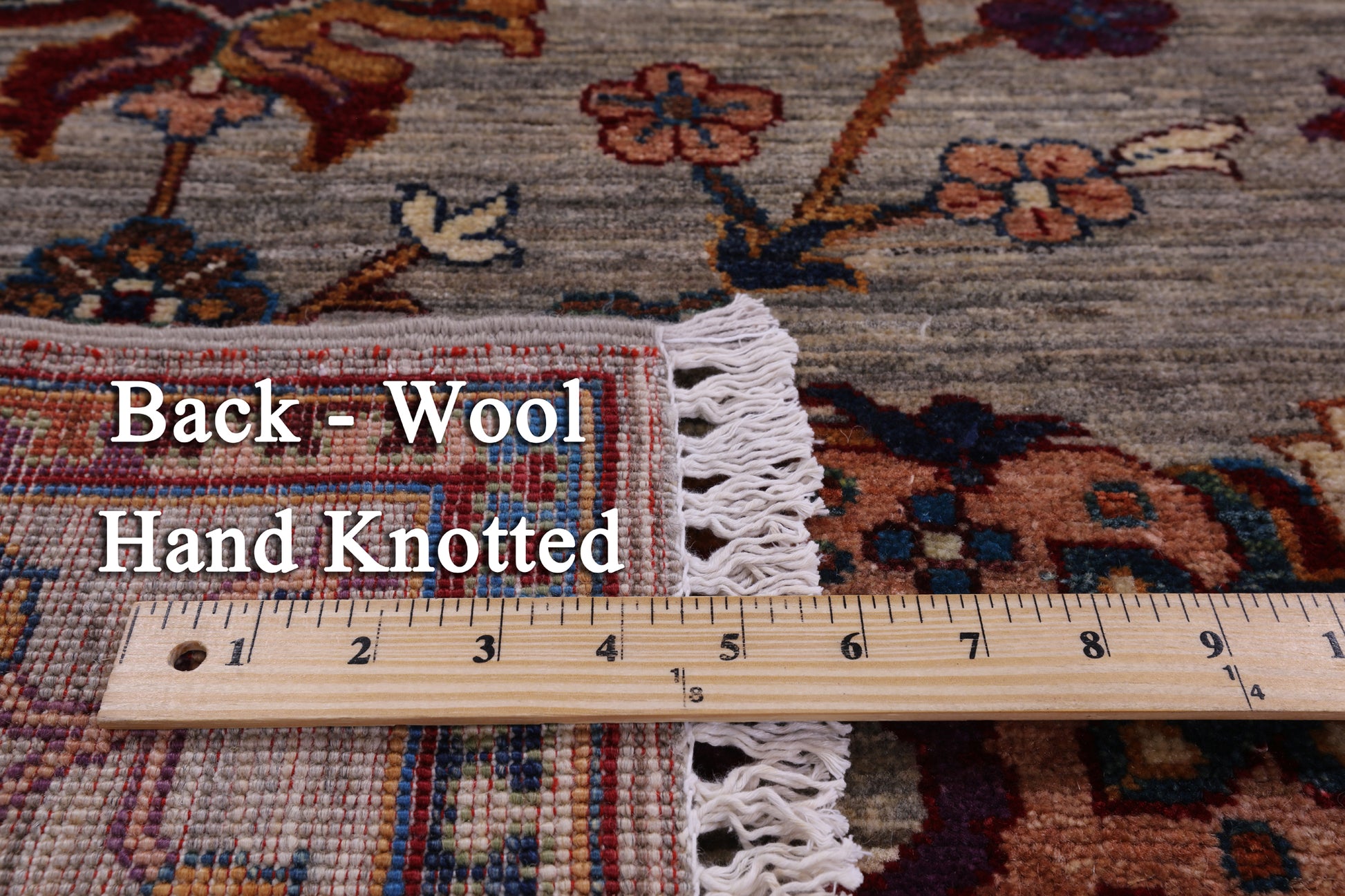 Peshawar Hand Knotted Wool Rug - 5' 9" X 8' 1" - Golden Nile