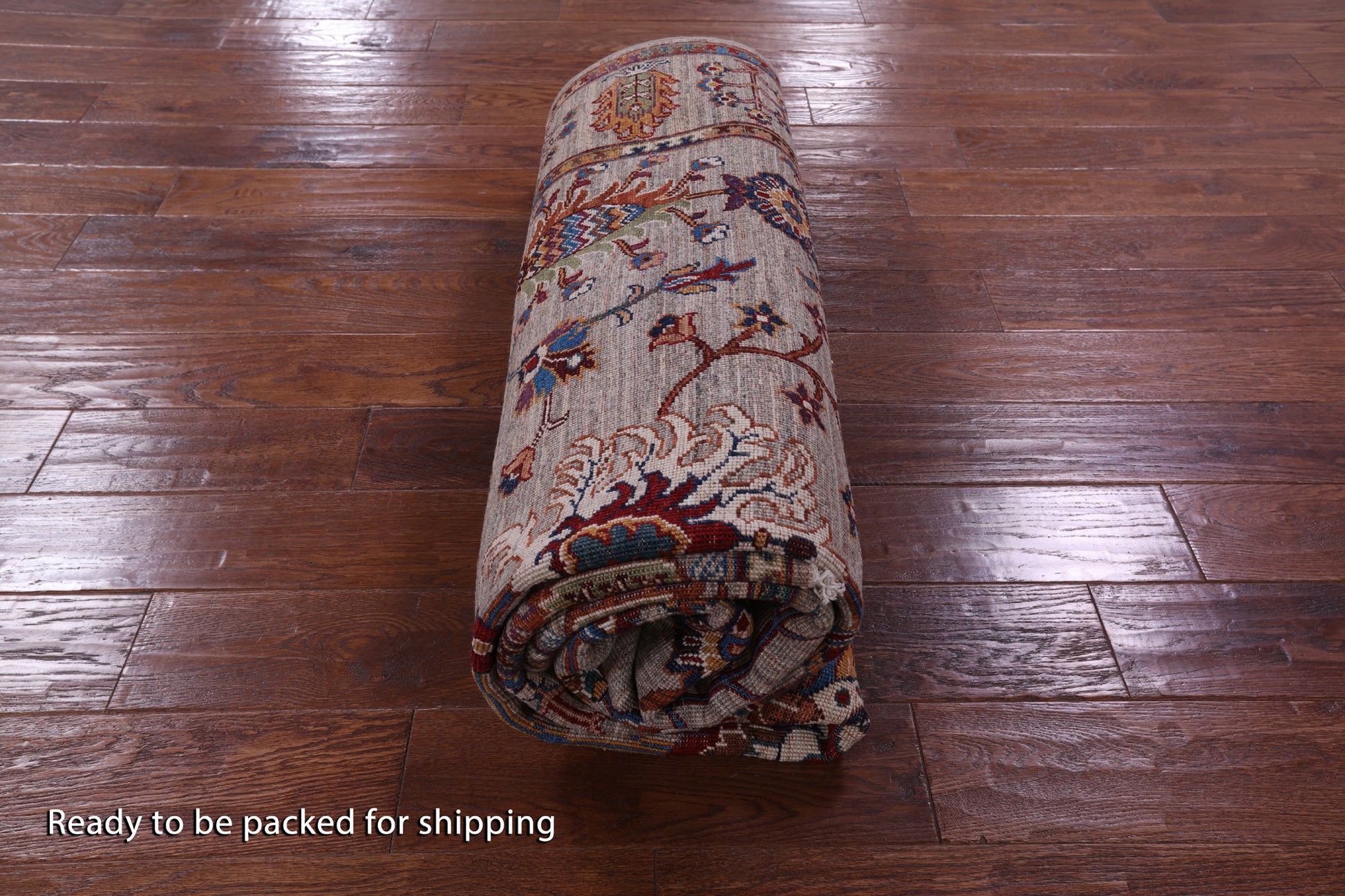 Peshawar Hand Knotted Wool Rug - 5' 9" X 8' 1" - Golden Nile