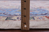 Ivory Turkish Oushak Hand Knotted Wool On Wool Rug - 8' 11" X 12' 2" - Golden Nile