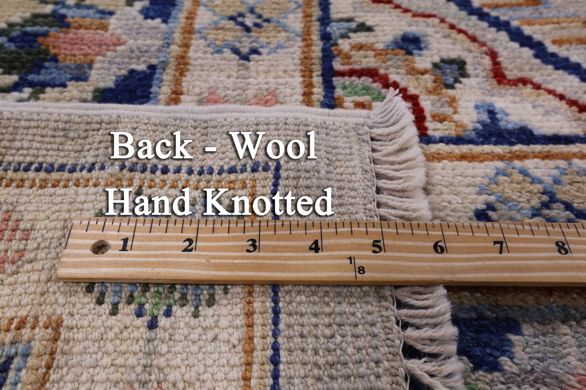 Square Turkish Oushak Hand Knotted Wool On Wool Rug - 9' 2" X 9' 6" - Golden Nile