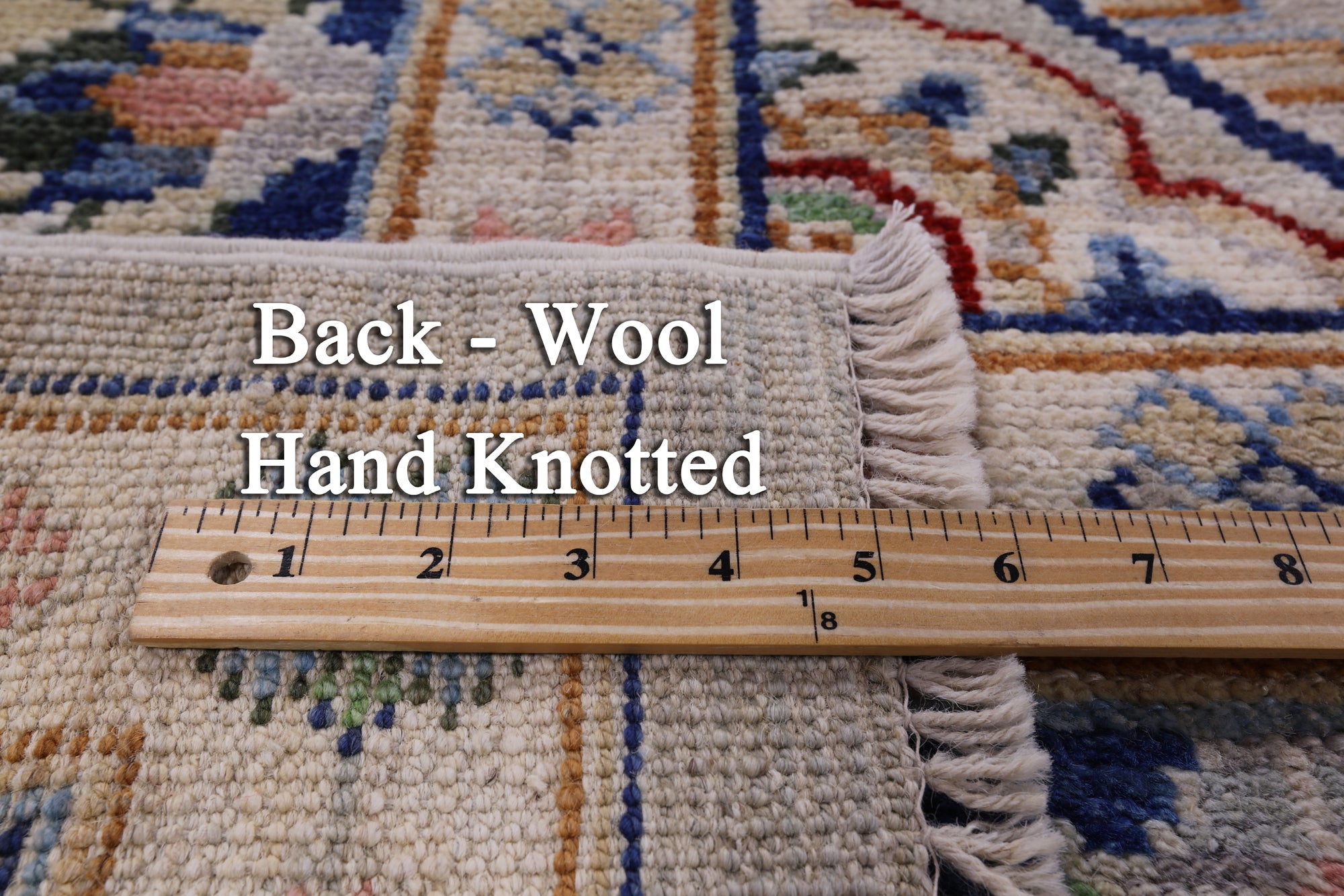 Square Turkish Oushak Hand Knotted Wool On Wool Rug - 9' 2" X 9' 6" - Golden Nile