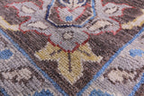 Turkish Oushak Handmade Wool On Wool Rug - 8' 11" X 12' 3" - Golden Nile