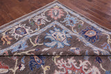 Turkish Oushak Handmade Wool On Wool Rug - 8' 11" X 12' 3" - Golden Nile