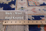 Ivory Square Turkish Oushak Handmade Wool On Wool Rug - 12' 0" X 12' 1" - Golden Nile