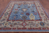 Square Turkish Oushak Hand Knotted Wool On Wool Rug - 8' 1" X 8' 2" - Golden Nile
