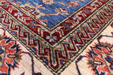 Blue Super Kazak Hand Knotted Wool Rug - 9' 2" X 11' 6" - Golden Nile