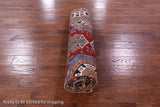 Red Super Kazak Hand Knotted Wool Rug - 8' 1" X 10' 1" - Golden Nile