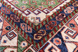 Super Kazak Hand Knotted Wool Rug - 8' 1" X 10' 3" - Golden Nile