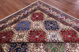 Super Kazak Hand Knotted Wool Rug - 8' 1" X 10' 3" - Golden Nile