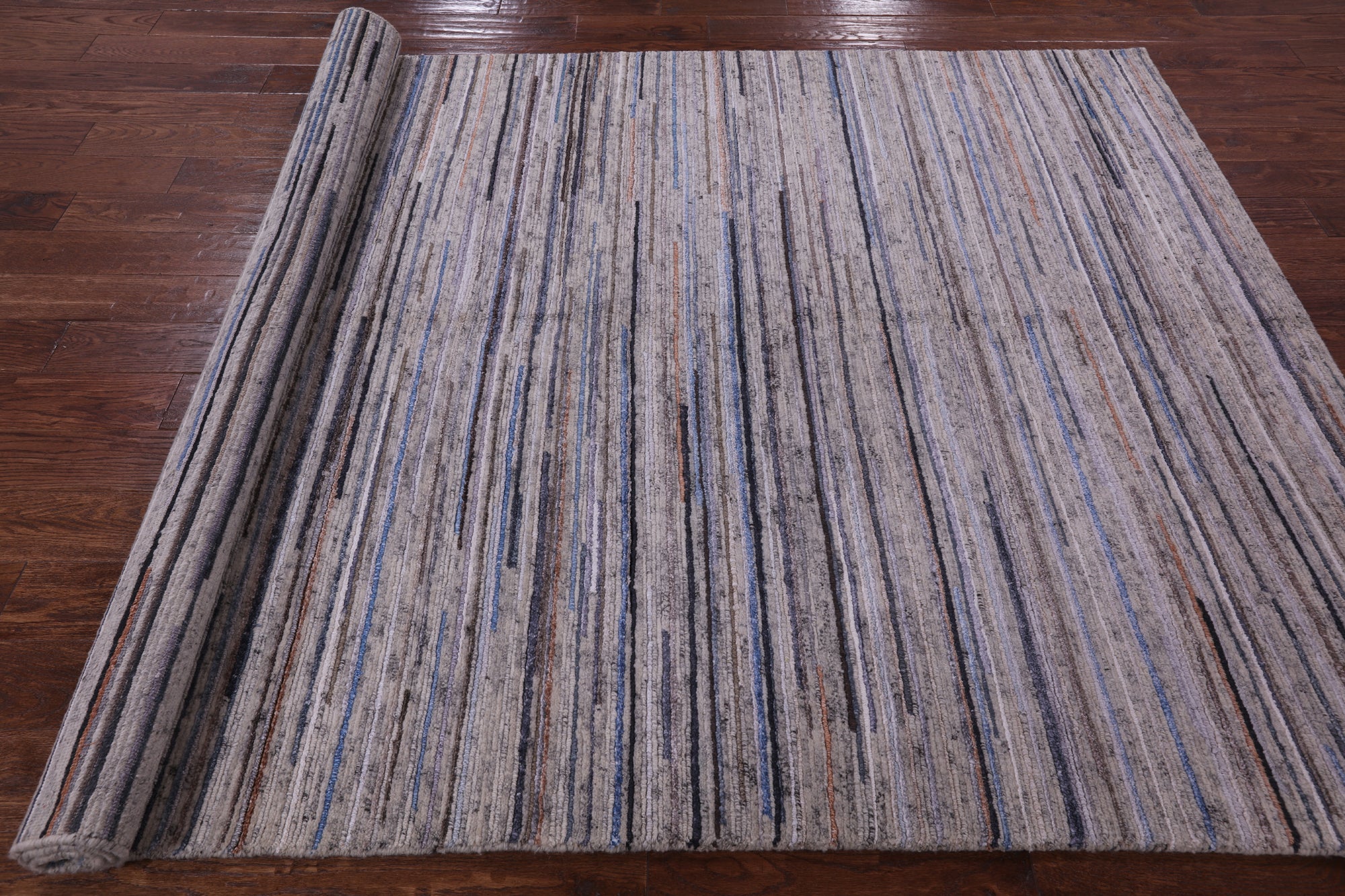 Tribal Persian Gabbeh Handmade Wool Rug - 6' 0" X 9' 0" - Golden Nile