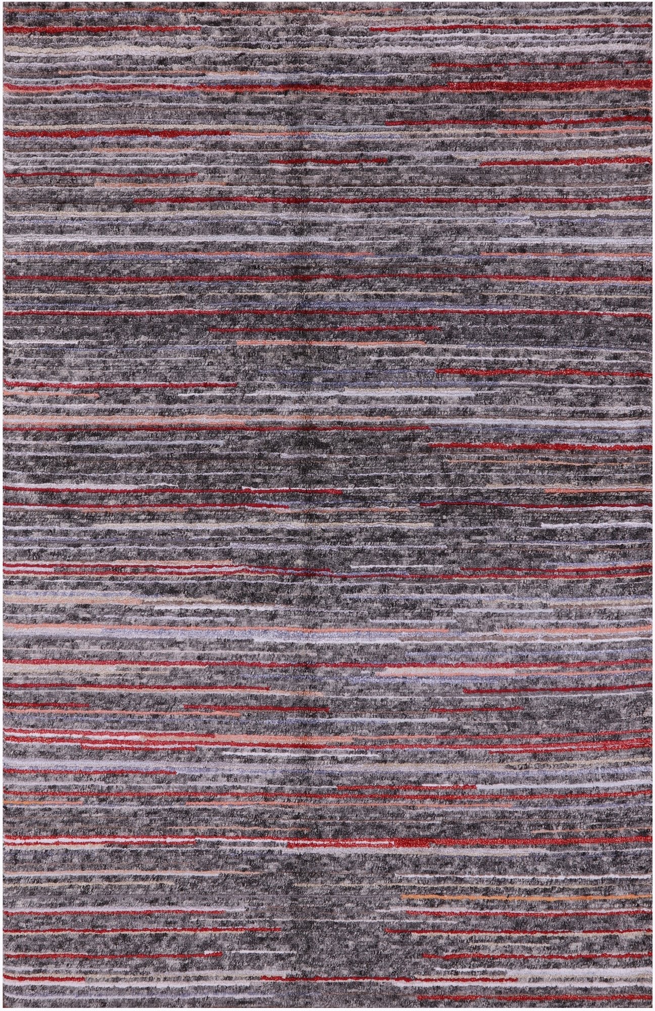 Persian Gabbeh Handmade Wool Rug - 5' 0" X 8' 0" - Golden Nile