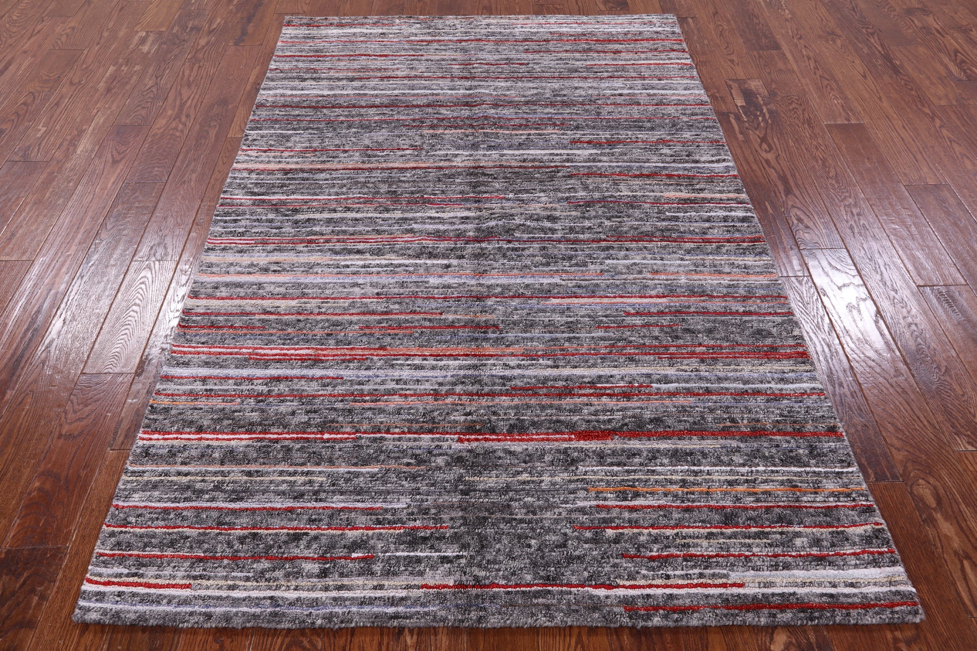 Persian Gabbeh Handmade Wool Rug - 5' 0" X 8' 0" - Golden Nile